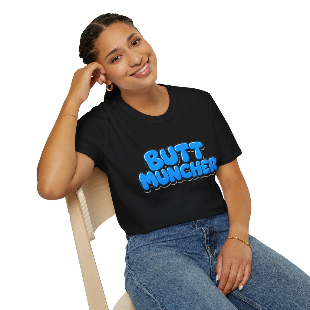 Butt Muncher T-Shirt (Blue)