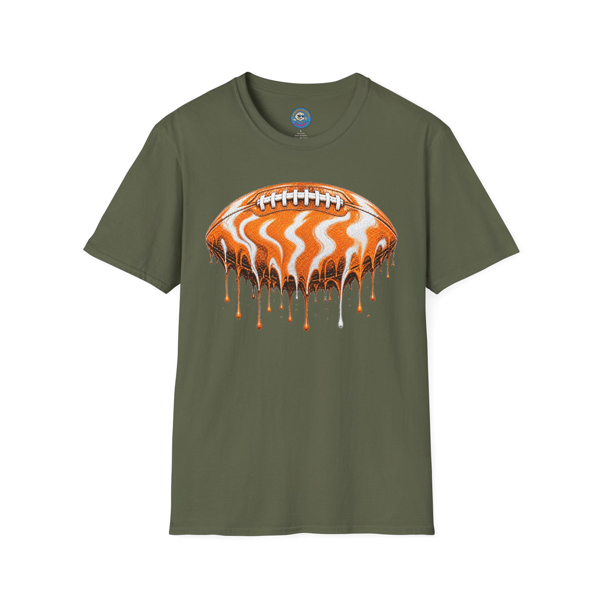 Tennessee Volunteers Drip Football T-Shirt
