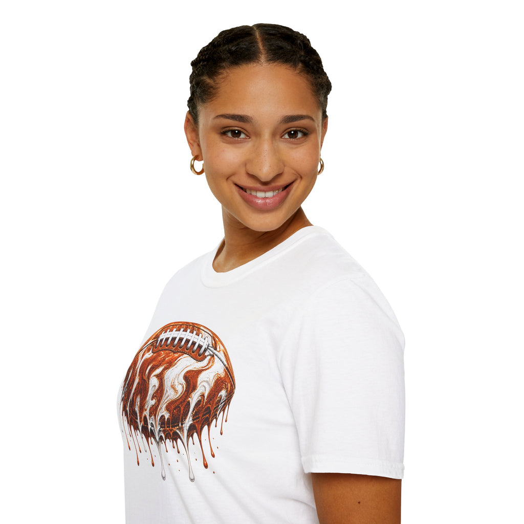 Texas Longhorns Drip Football T-Shirt