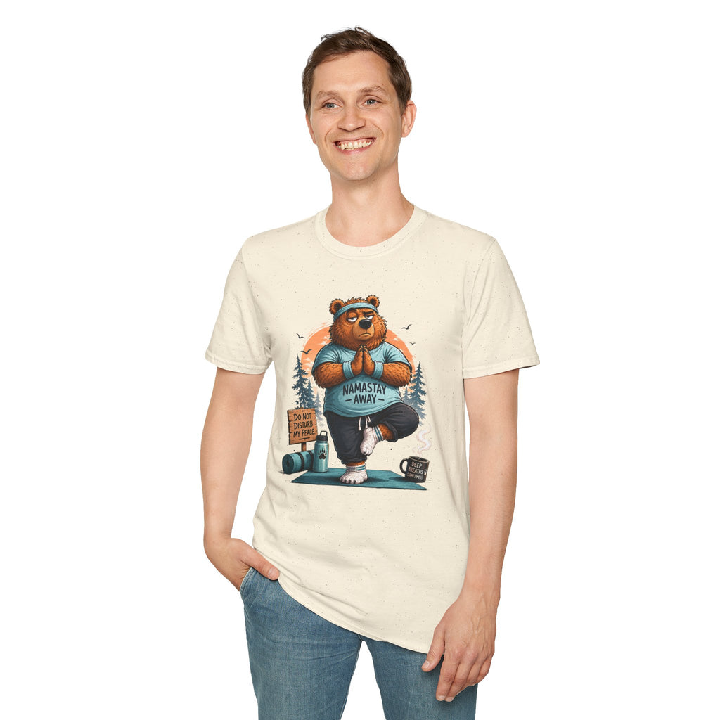Namastay Away Bear Yoga T-Shirt