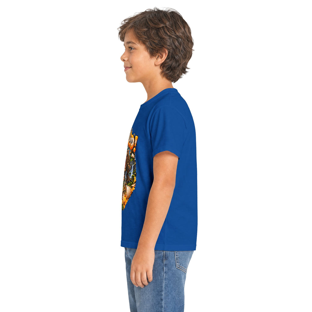 Greg the Egg "Scrambled Dinosaur" Kids T-Shirt