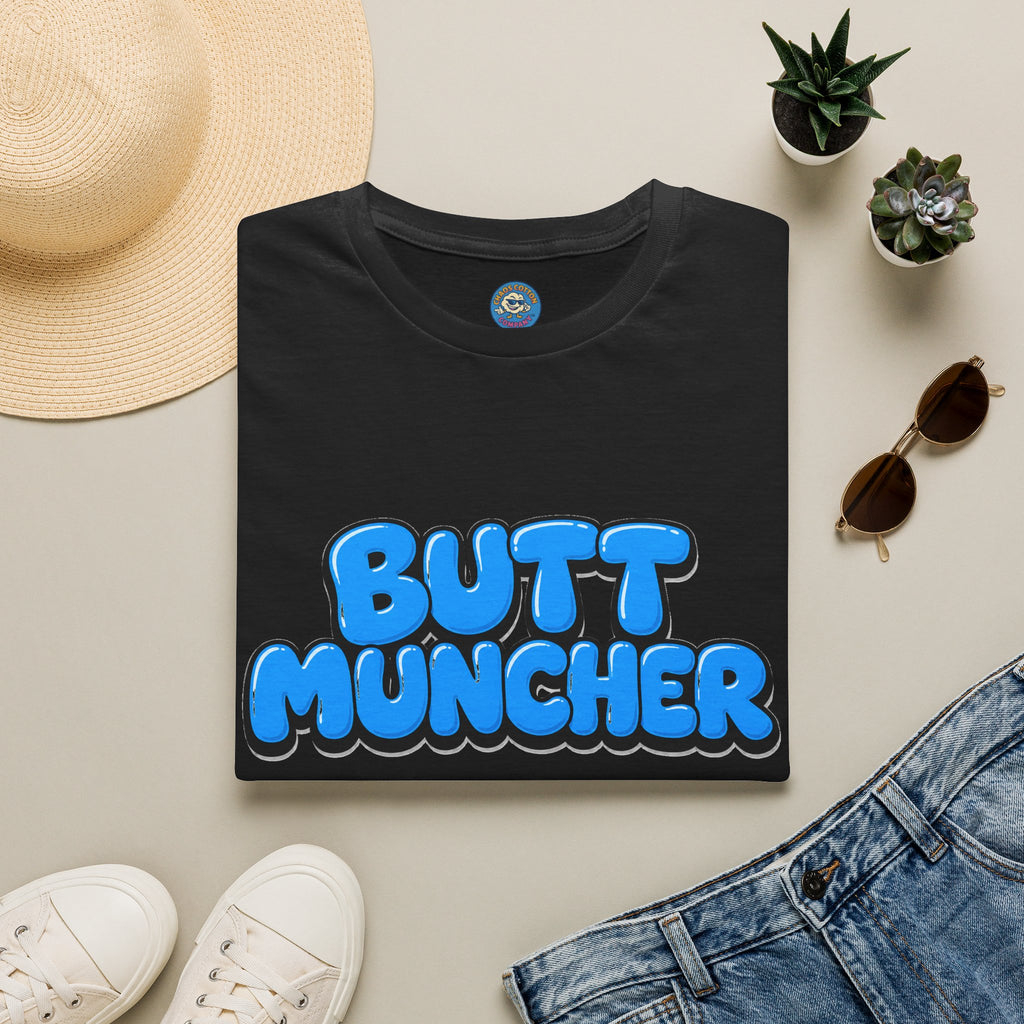 Butt Muncher T-Shirt (Blue)