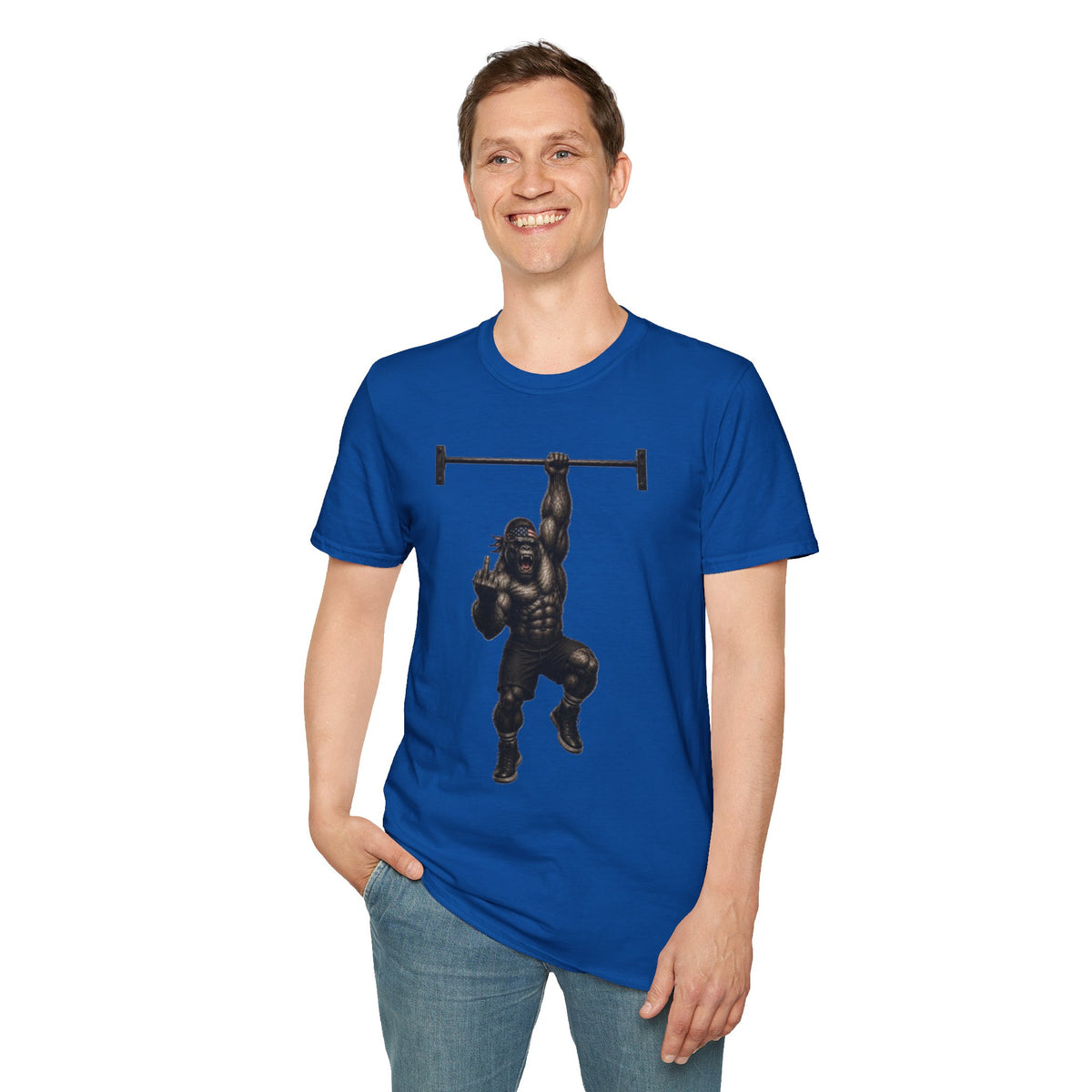 Gorilla Weightlifting T-Shirt (Hanging)