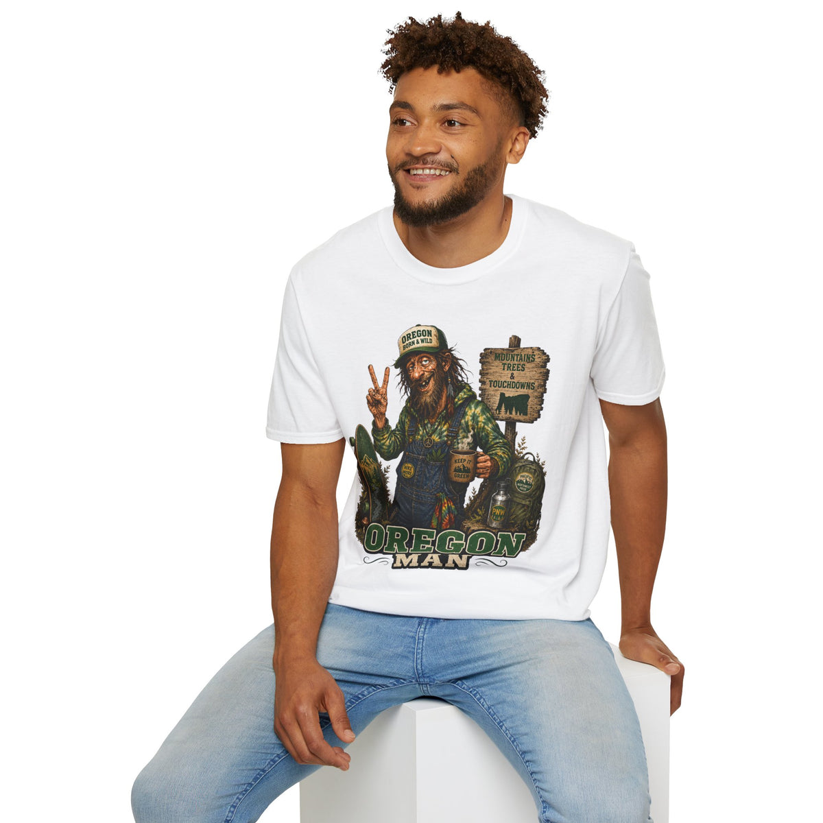 The Oregon Man Graphic T-Shirt