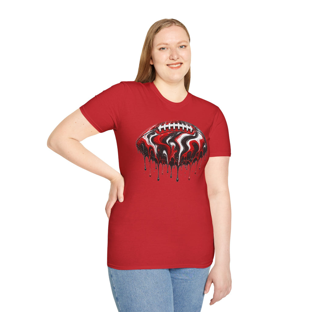 Georgia Bulldogs Drip Football T-Shirt