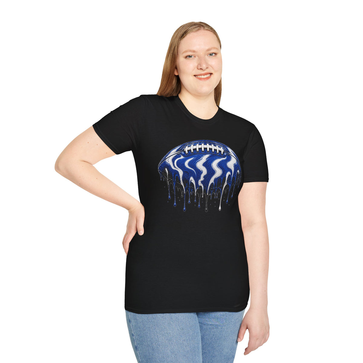 Kentucky Wildcats Drip Football T-Shirt