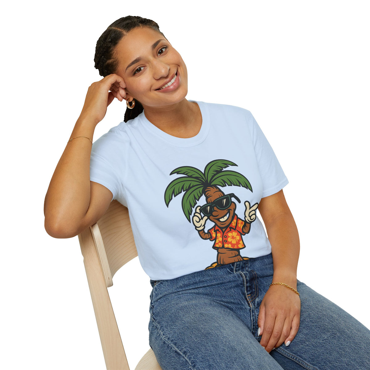 Palm Tree Party Dude T-Shirt