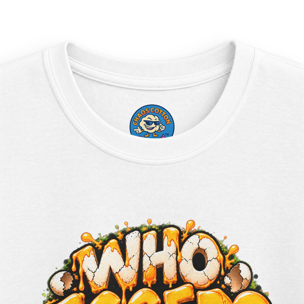 Greg the Egg "Who Egged" Kids T-Shirt