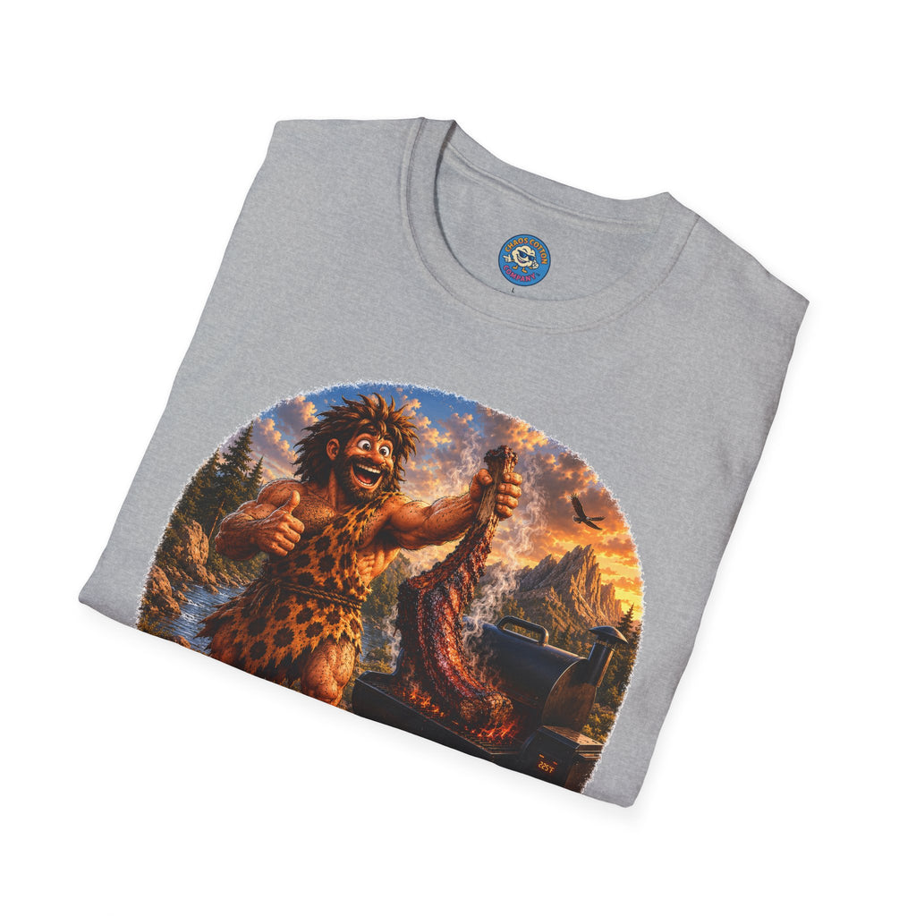 Caveman Grilling T-Shirt
