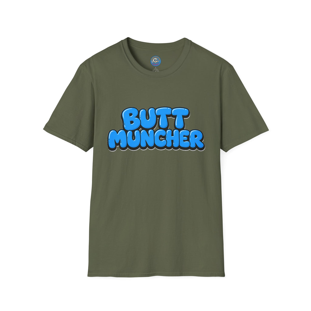 Butt Muncher T-Shirt (Blue)