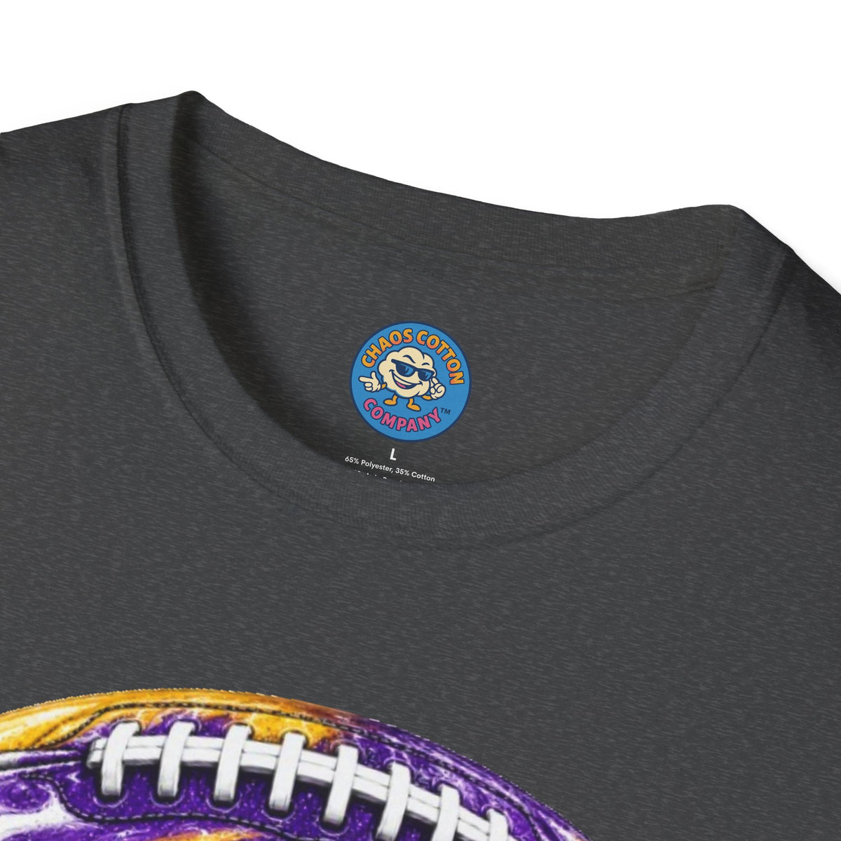 LSU Football Drip T-Shirt