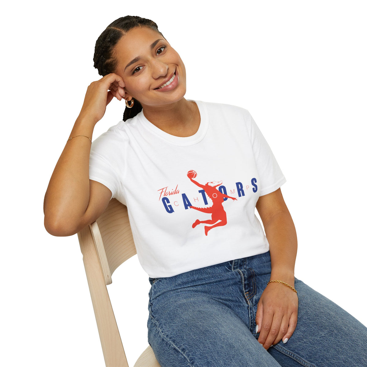 Florida Gators Chompman Basketball T-Shirt (V2)