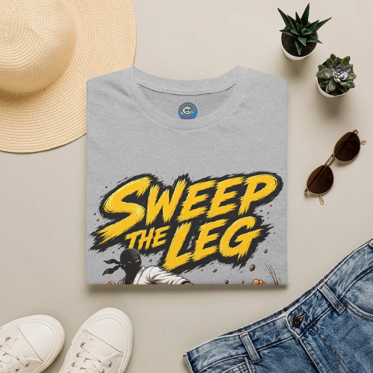 Sweep The Leg T-Shirt | Karate Kid Inspired Martial Arts Design