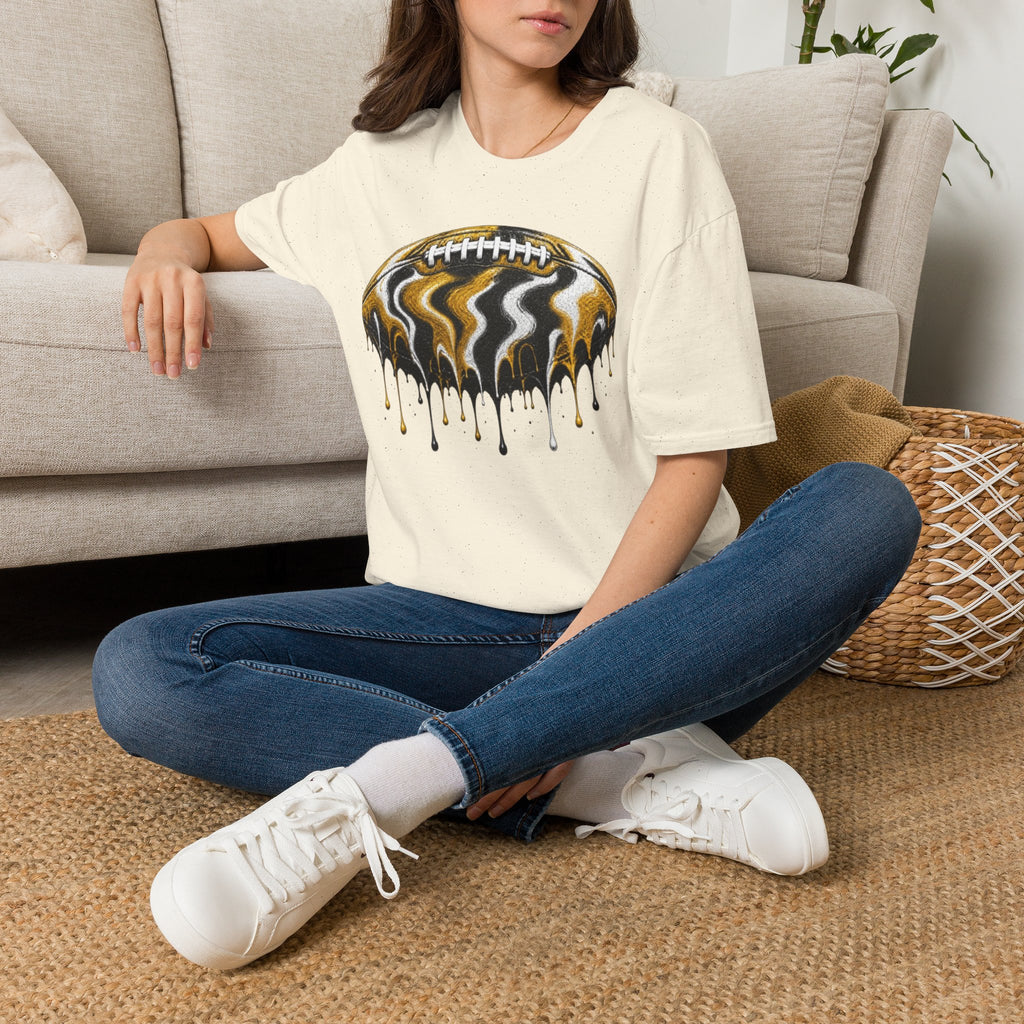 Missouri Tigers Drip Football T-Shirt