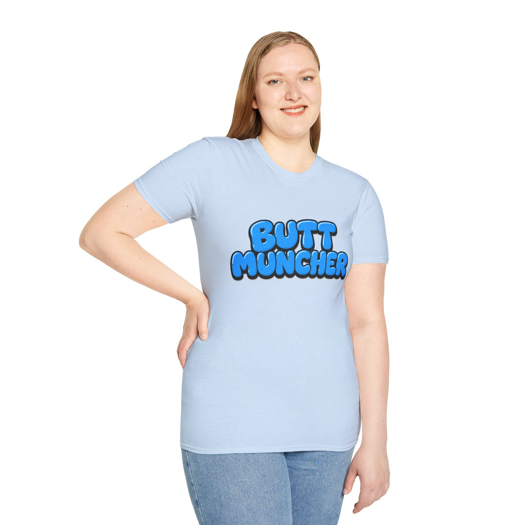 Butt Muncher T-Shirt (Blue)