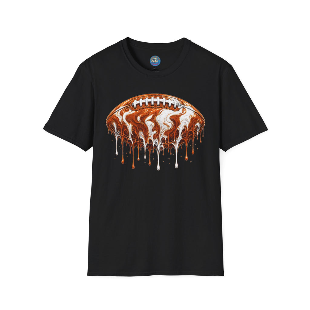 Texas Longhorns Drip Football T-Shirt