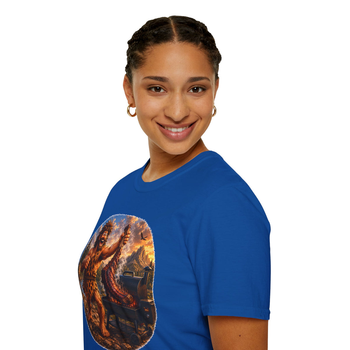 Caveman Grilling T-Shirt
