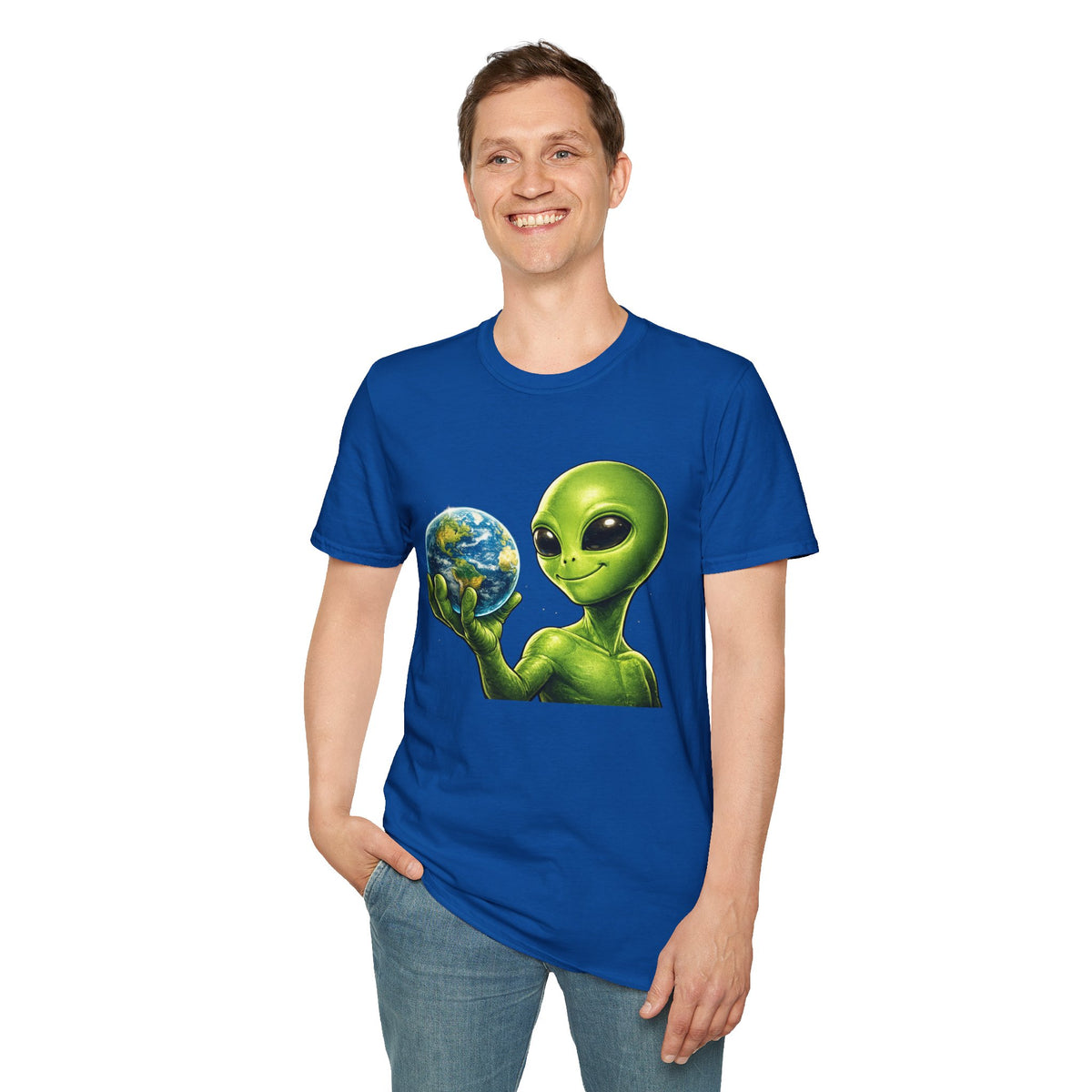 Earth in Their Hands Alien T-Shirt