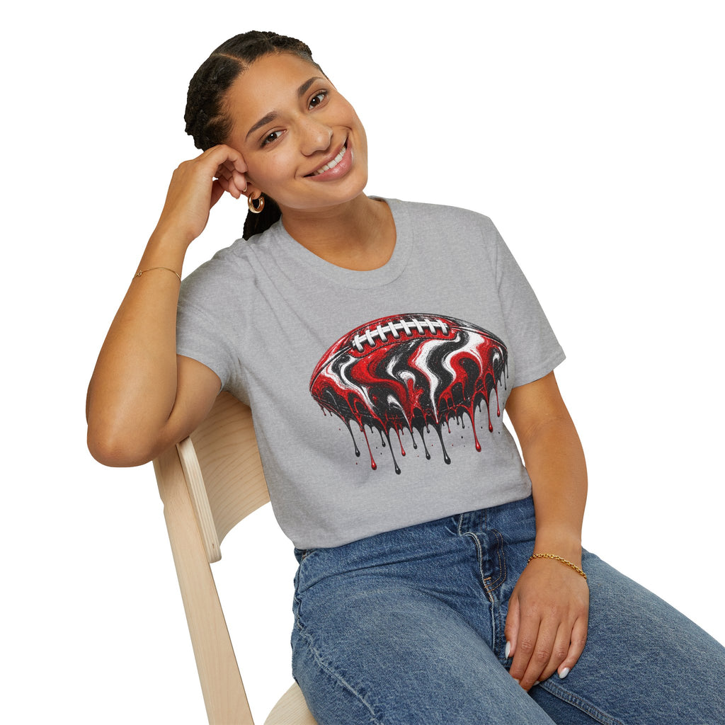 Georgia Bulldogs Drip Football T-Shirt