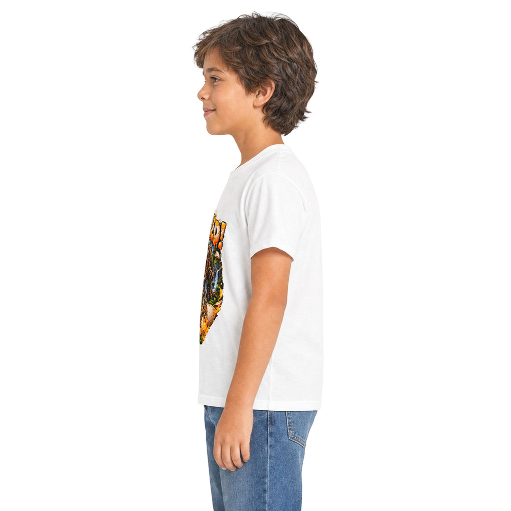 Greg the Egg "Scrambled Dinosaur" Kids T-Shirt