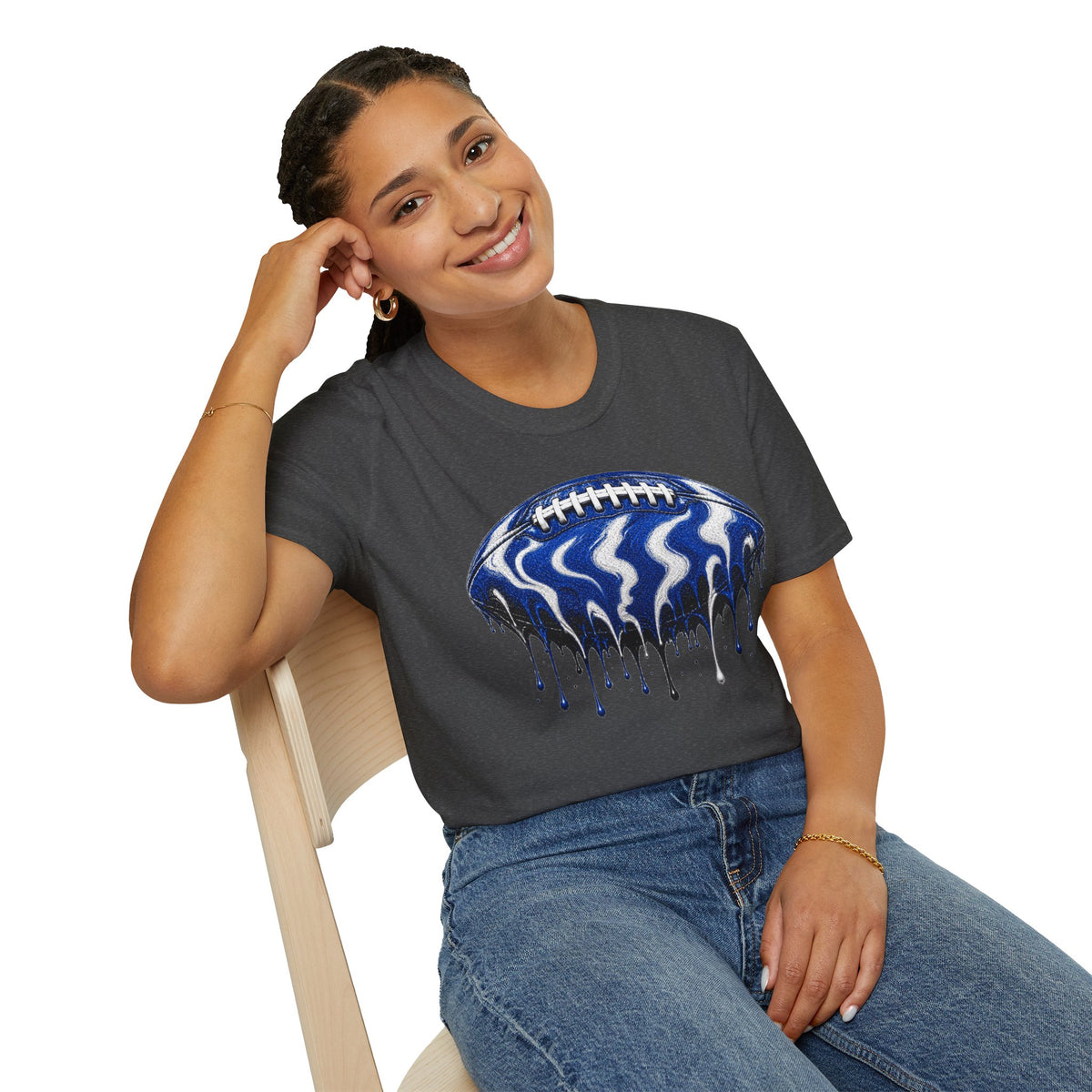 Kentucky Wildcats Drip Football T-Shirt