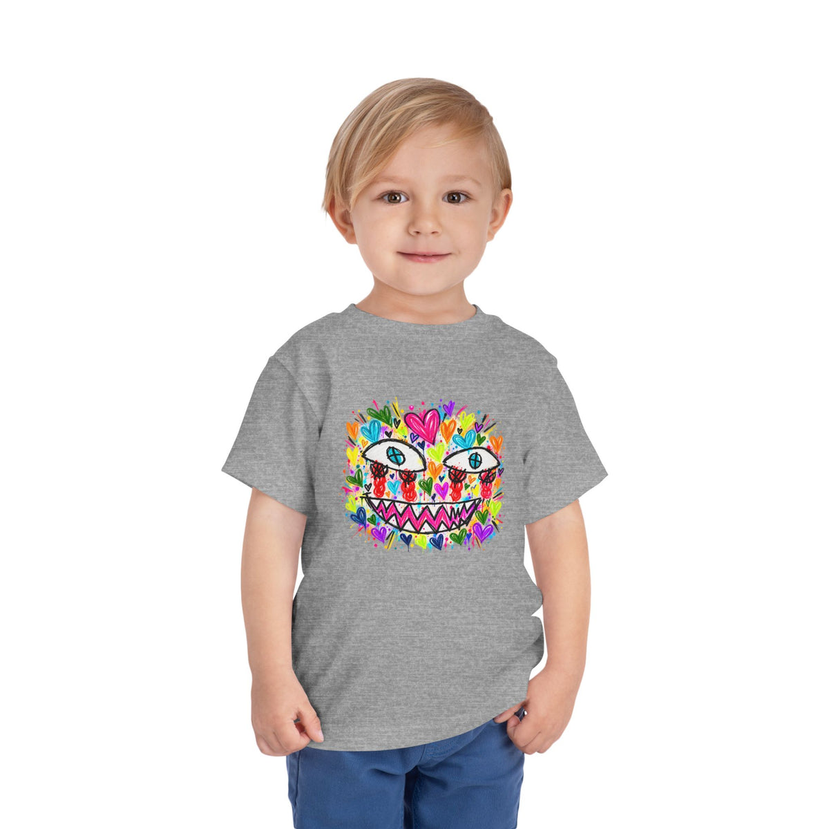 Heart Monster Kids Shirt