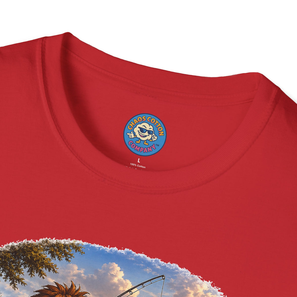 Caveman Goes Fishing T-Shirt