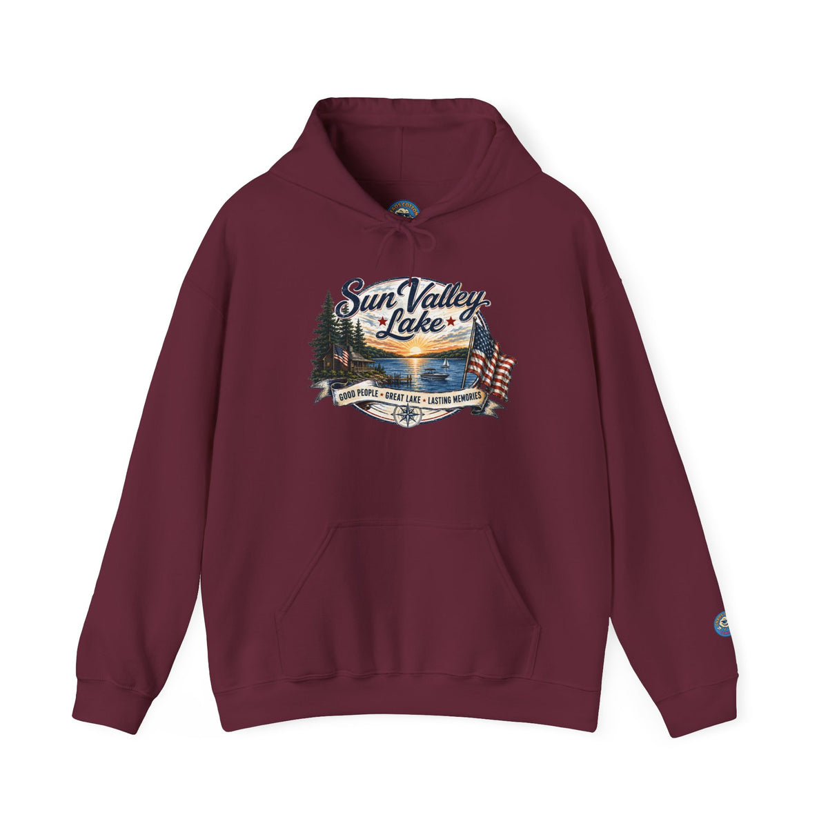Sun Valley Lake Unisex Hoodie