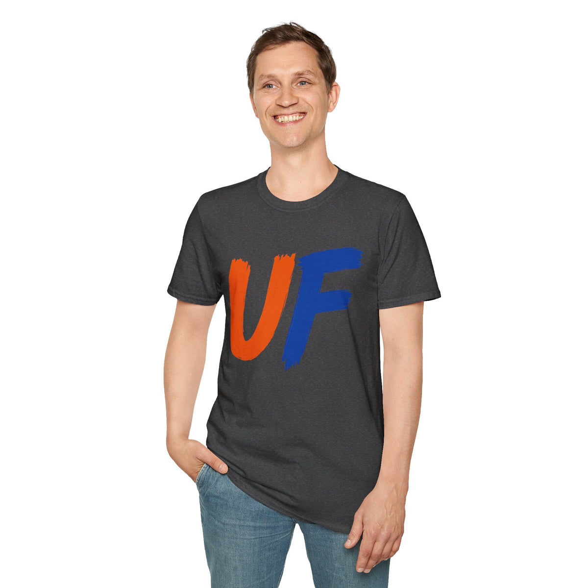 University of Florida "UF" Brush Stroke T-Shirt