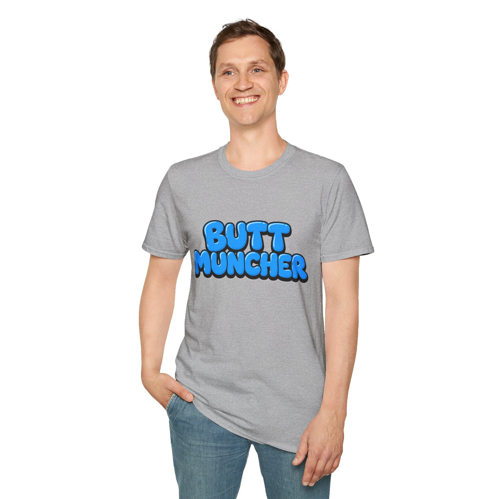 Butt Muncher T-Shirt (Blue)
