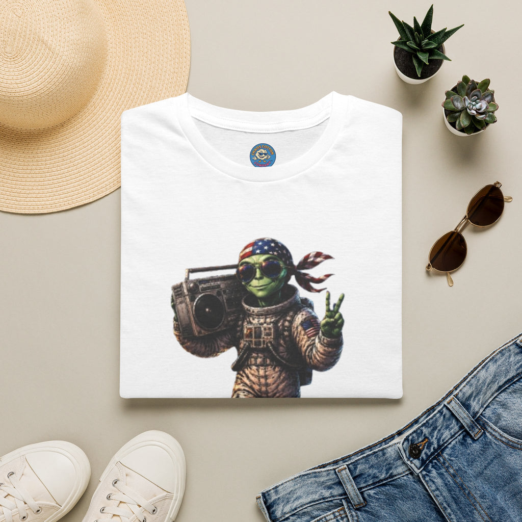 Cosmic Mixtape Alien Astronaut T-Shirt