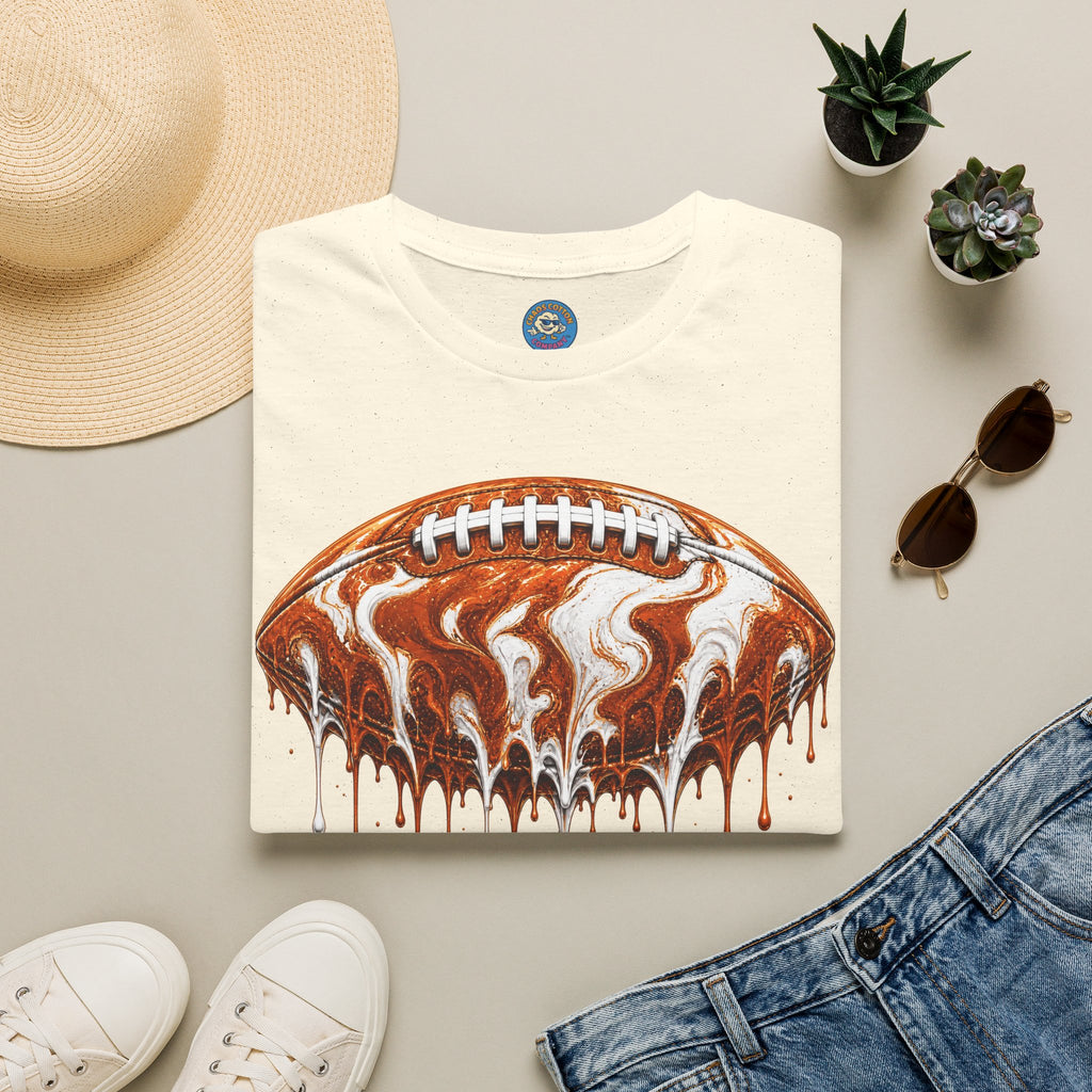 Texas Longhorns Drip Football T-Shirt