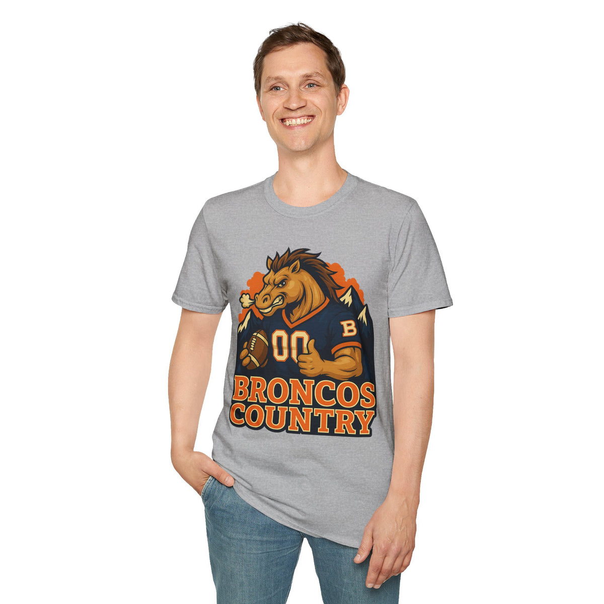 Broncos Country Mascot T-Shirt