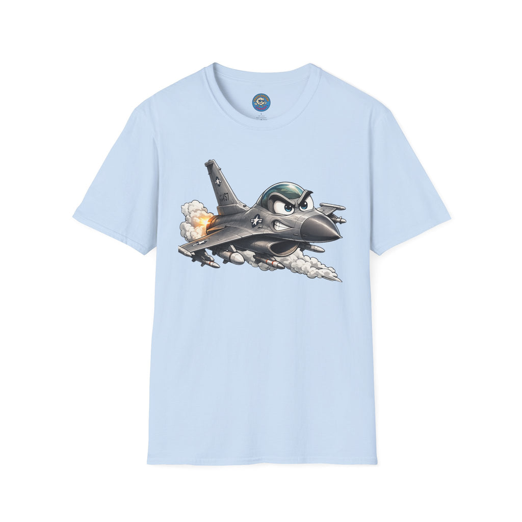 Cartoon Fighter Jet T-Shirt