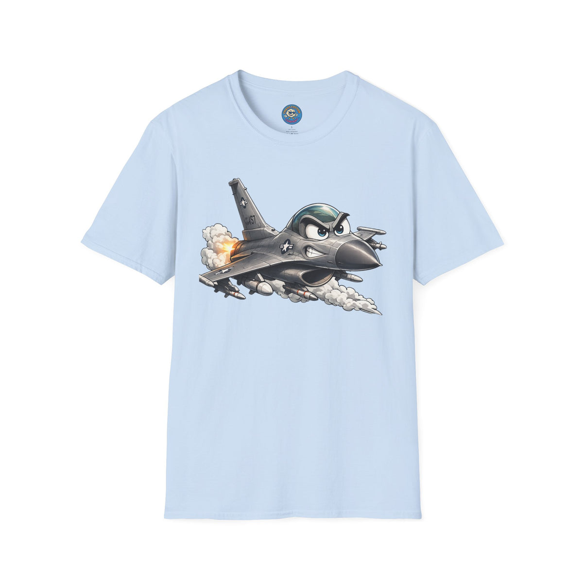 Cartoon Fighter Jet T-Shirt