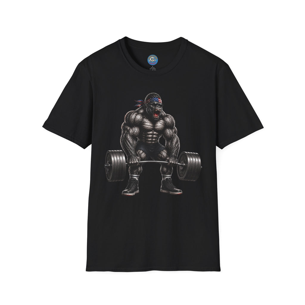 Gorilla Weightlifting T-Shirt (Deadlift)
