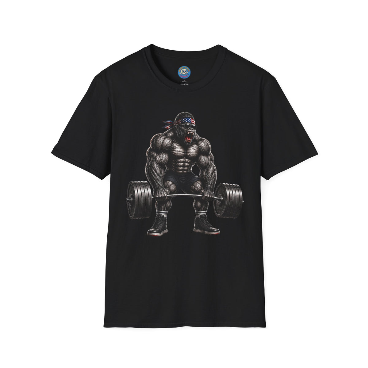 Gorilla Weightlifting T-Shirt (Deadlift)
