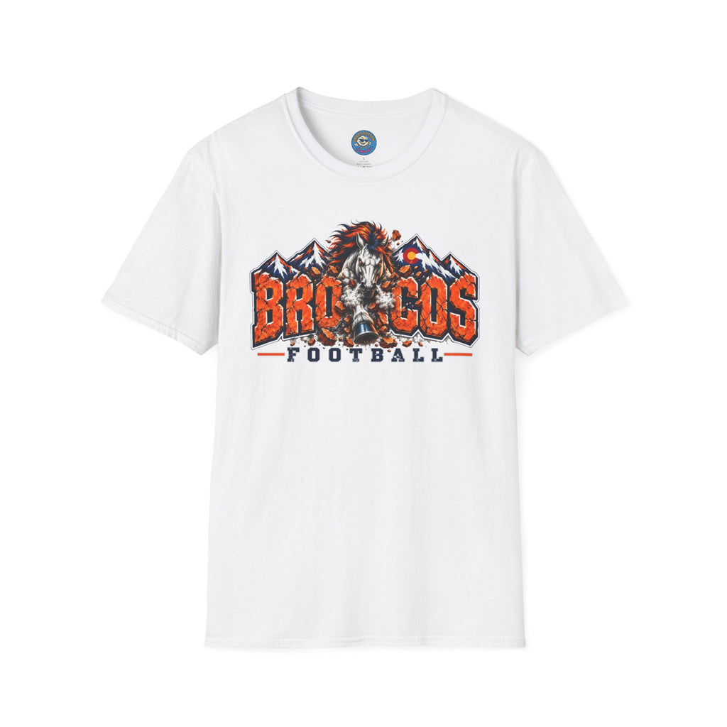 Broncos Football Mountain T-Shirt (V5)