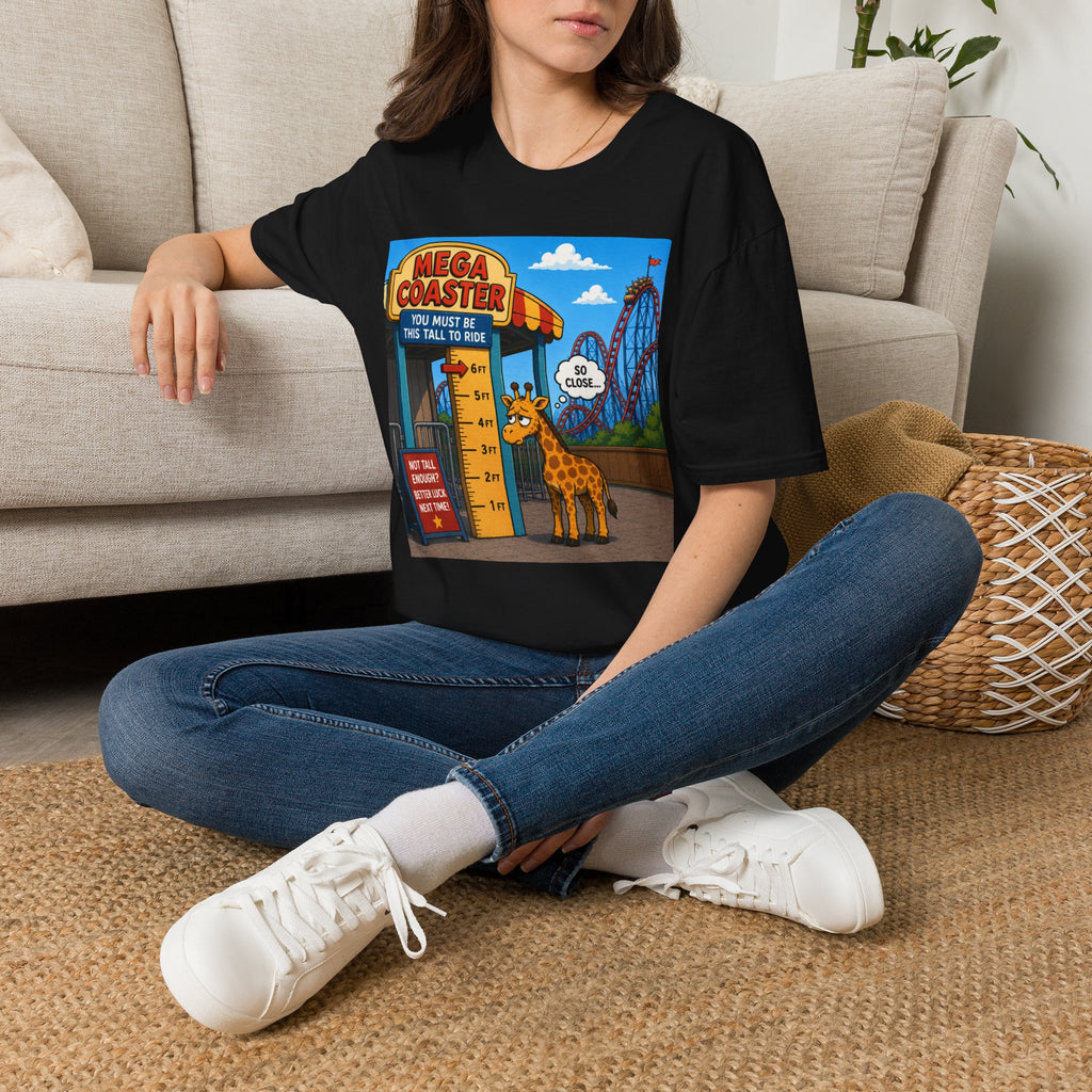 Almost Tall Enough Giraffe T-Shirt