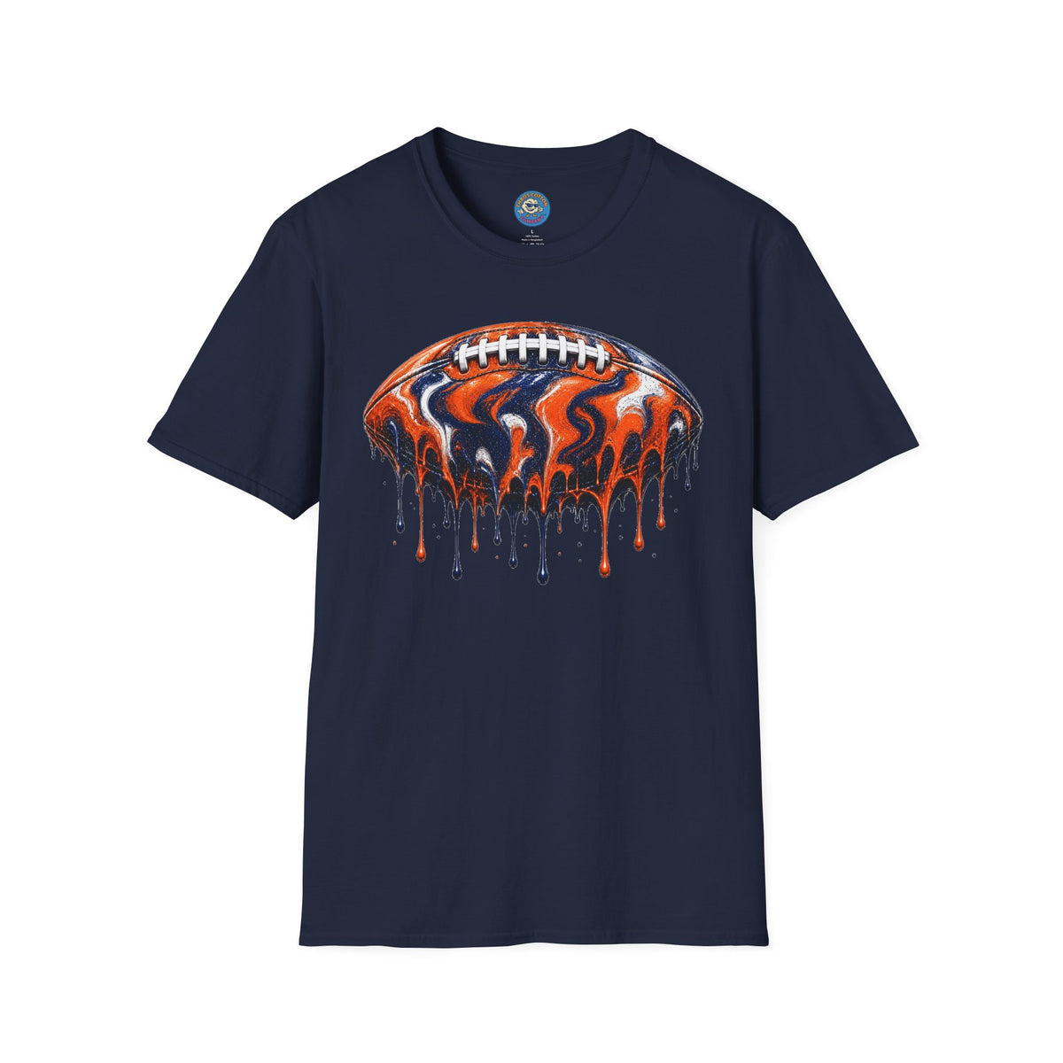 Auburn Tigers Football Drip T-Shirt