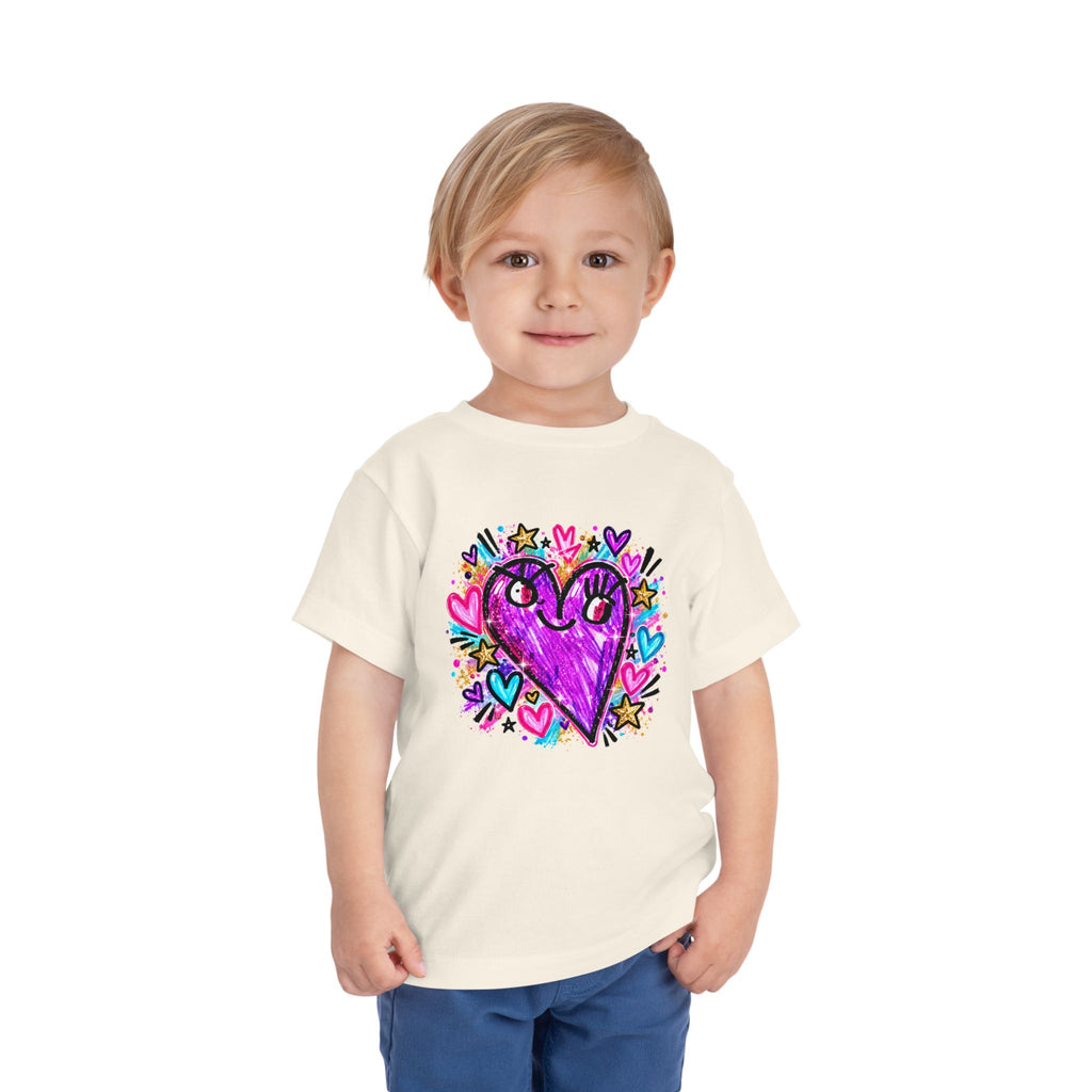 Hearts and Stars Toddler T-Shirt