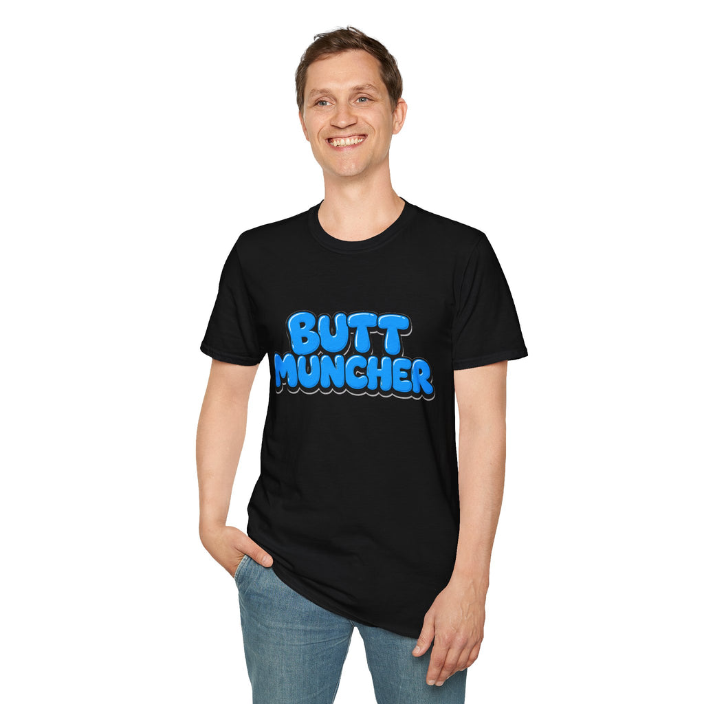 Butt Muncher T-Shirt (Blue)