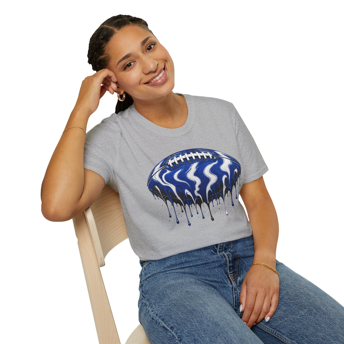 Kentucky Wildcats Drip Football T-Shirt