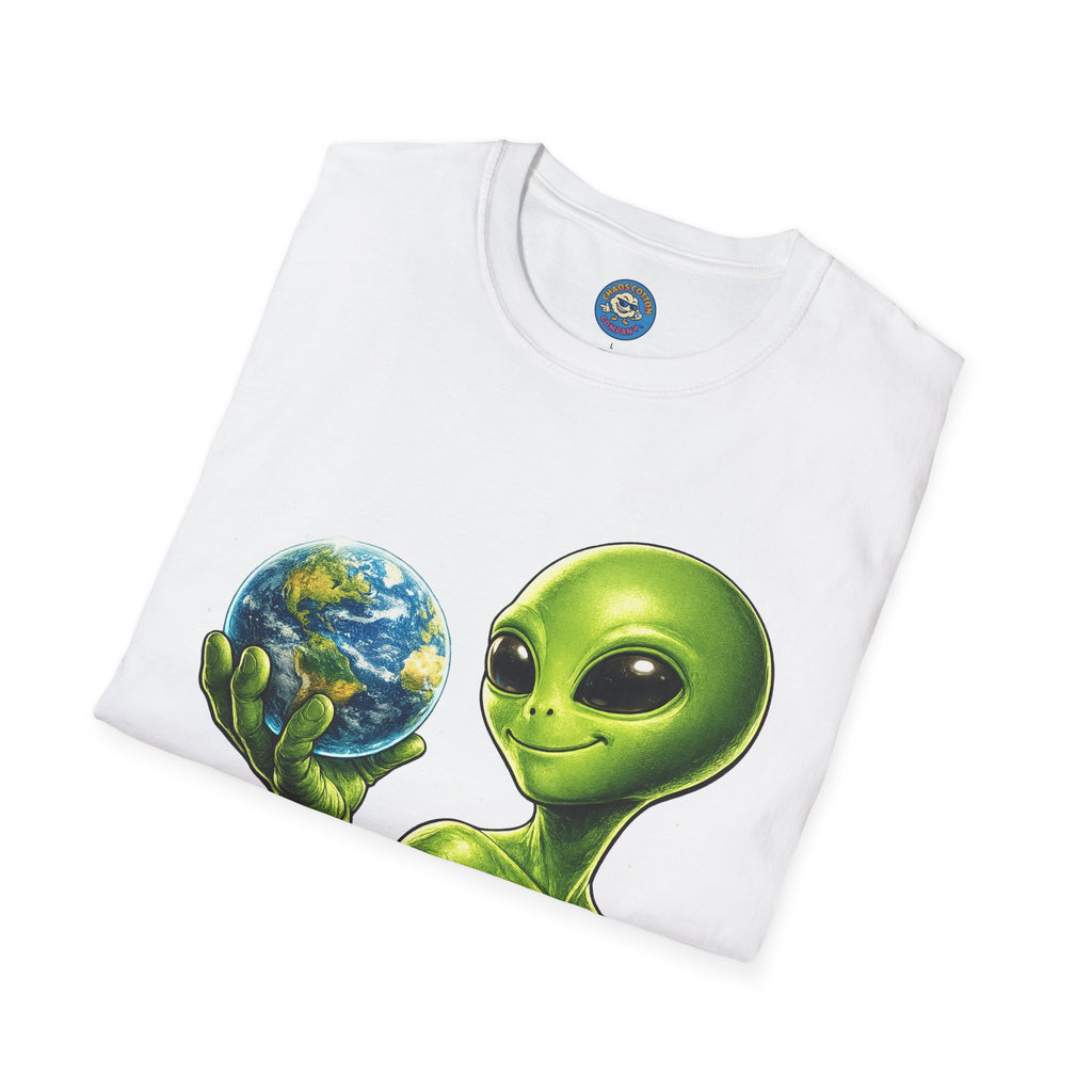 Earth in Their Hands Alien T-Shirt