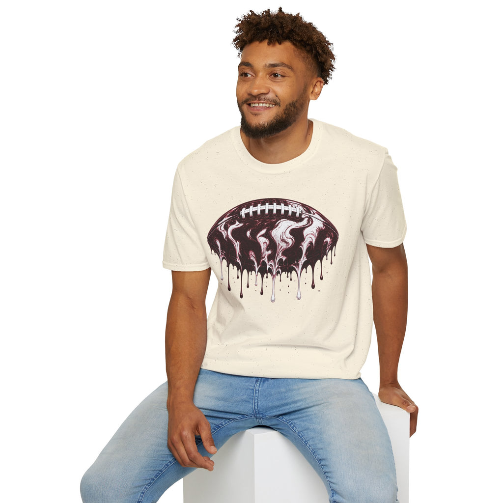 Mississippi State Bulldogs Drip Football T-Shirt