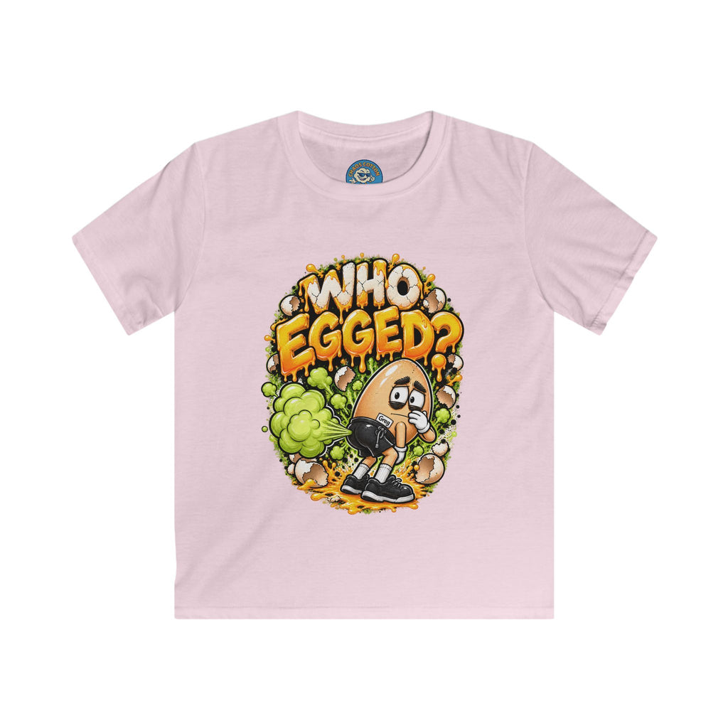 Greg the Egg "Who Egged" Kids T-Shirt