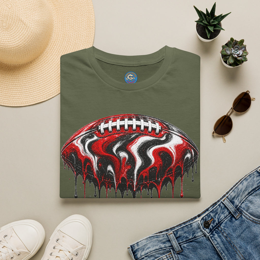Georgia Bulldogs Drip Football T-Shirt