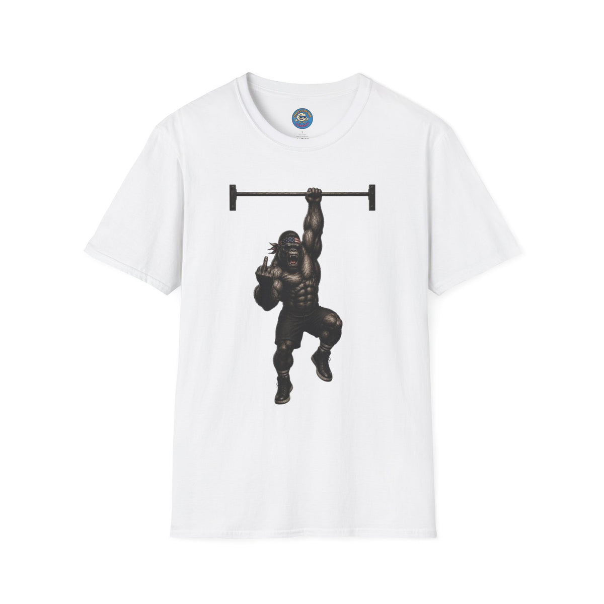 Gorilla Weightlifting T-Shirt (Hanging)
