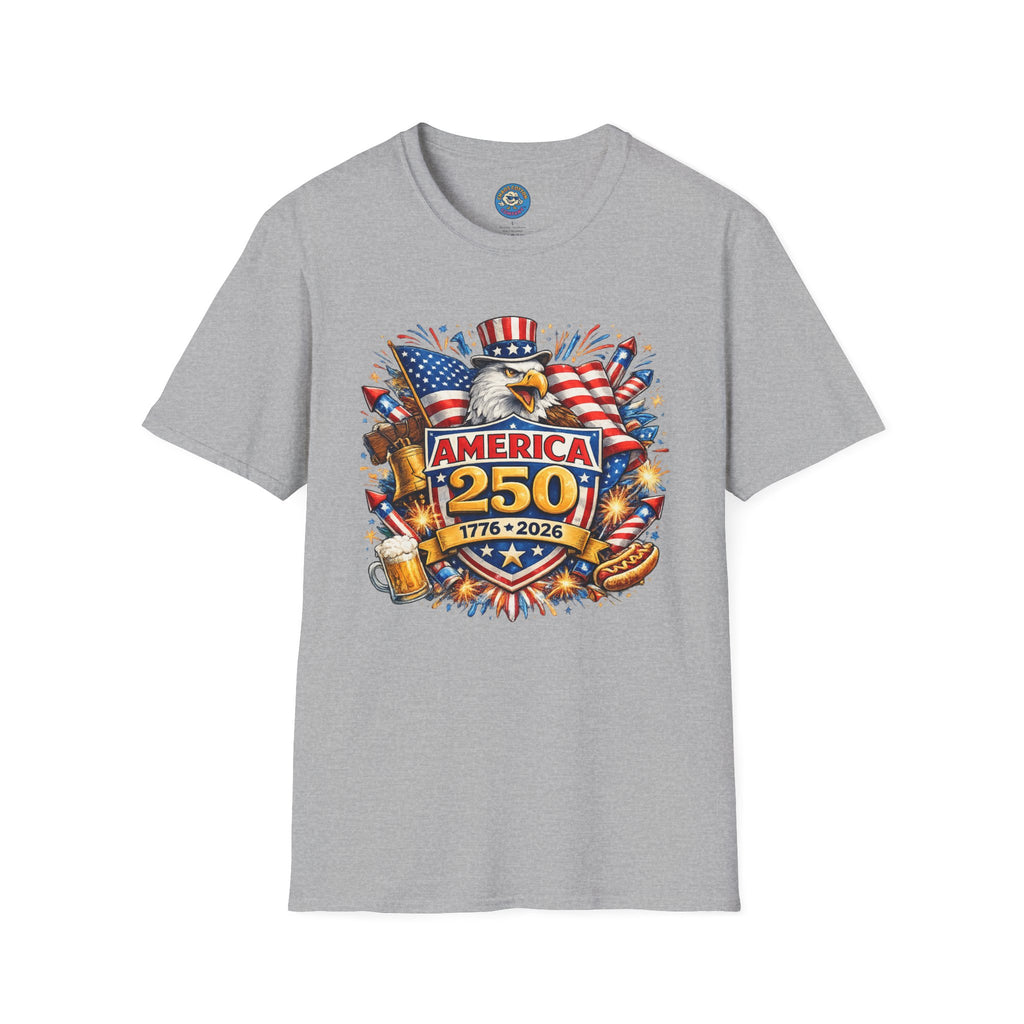 1776-2026 America 250 Patriotic T-Shirt