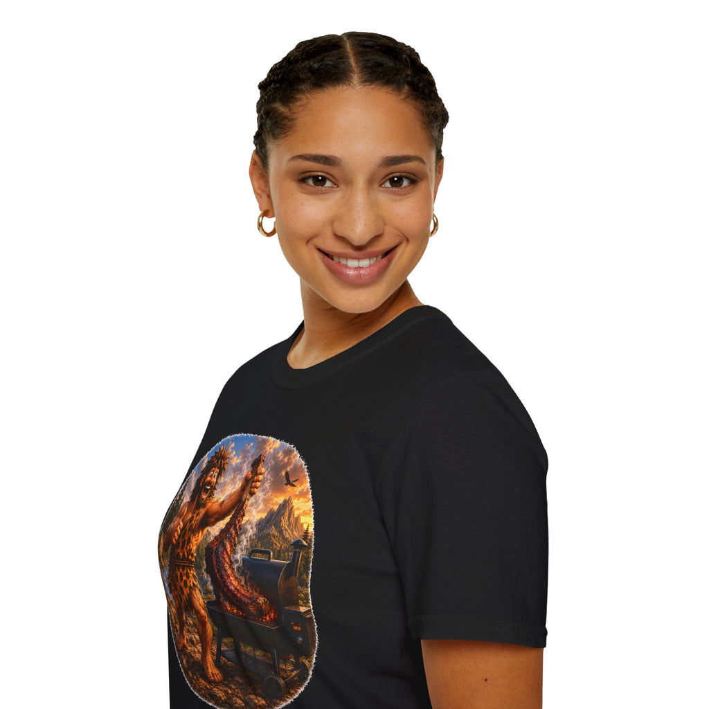 Caveman Grilling T-Shirt